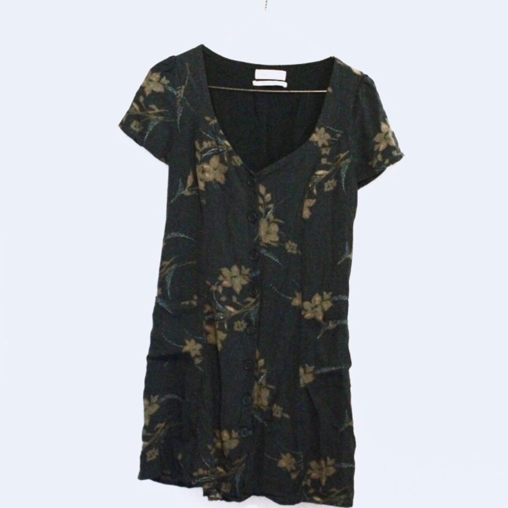 Urban Outfitters Floral Button Up Dress
